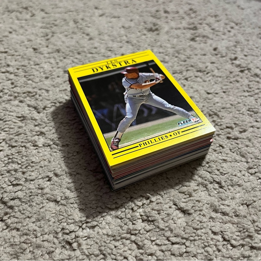 Baseball Trading Cards Collection